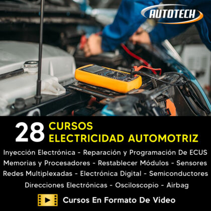 28 Cursos Electricidad Automotriz