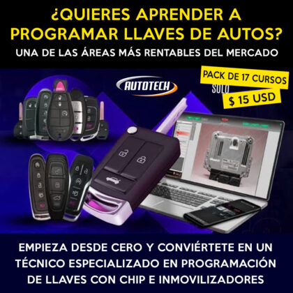17 Cursos Cerrajería Automotriz